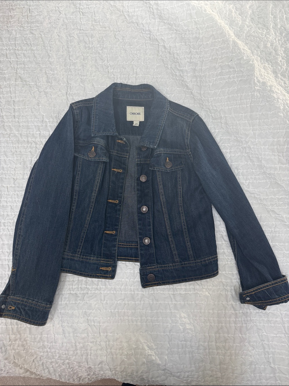Cherokee Dark Blue Denim Jacket
